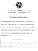 Articles Of Organization For Florida Limited Liability Company