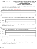 Form F0200 - Application For Registration Of Foreign Limited Liability Company