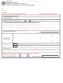 Certificate Of Organization Form