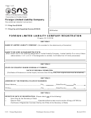 Foreign Limited Liability Company Registration - Washington Secretary Of State - 2010