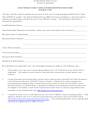 Electronic Case Filing System Registration Form