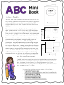 Abc Mini Booklet Template