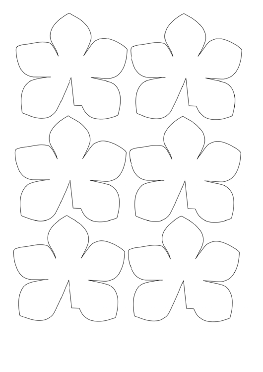 Small Flower Garland Printable pdf