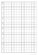 Japanese Letter Chart