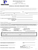 Medical Records Release Form - Premier Physicians