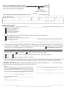 Form Cv-433 - Petition To Return Firearm(s)