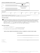 Form Cv-508 - Order Extending Injunction Civil Or Juvenile Harassment