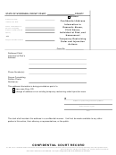 Form Cv-502 - Confidential Address Information In Domestic Abuse, Child Abuse, Individual At Risk, And Harassment Temporary Restraining Order And Injunction Actions