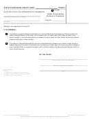 Form Cv-435 - Order Concerning Return Of Firearms