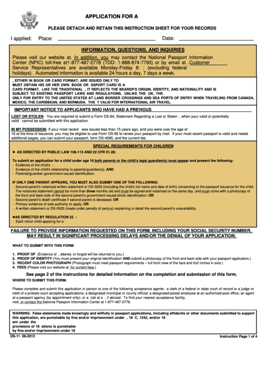 free ds 11 form