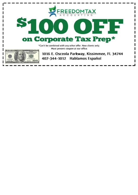 Tax Prep Vouchers Printable pdf