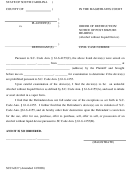 Order Of Destruction Notice Of Post Seizure Hearing Alcohol Without Liquid Device