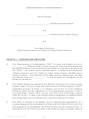 Memorandum Of Understanding Between A California Charter School And A California Public School District And The State Of California, State Allocation Board And California School Finance Authority Printable pdf