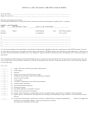 Rental Adu Income Certification Form Printable pdf