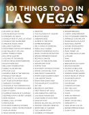 101 Things To Do In Las Vegas - Vegas Bucket List Template