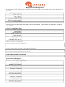 Sample Request For Proposal Template