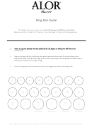 Alor Ring Size Guide