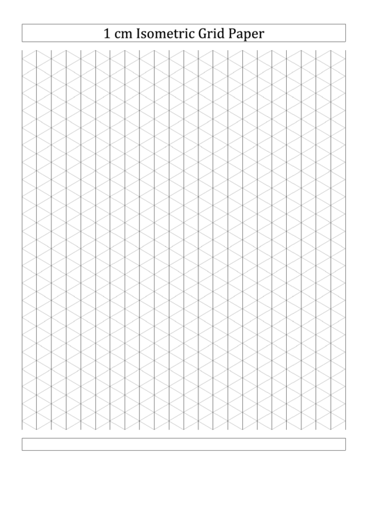 1 Cm Isometric Grid Paper Printable pdf