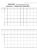 Hiragana Chart Practice Sheet
