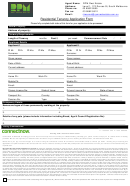 Residential Tenancy Application Form - Rpm Real Estate Group