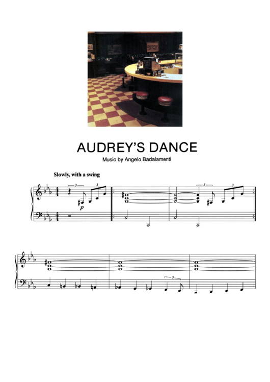 Audreys Dance By Angelo Badalamenti