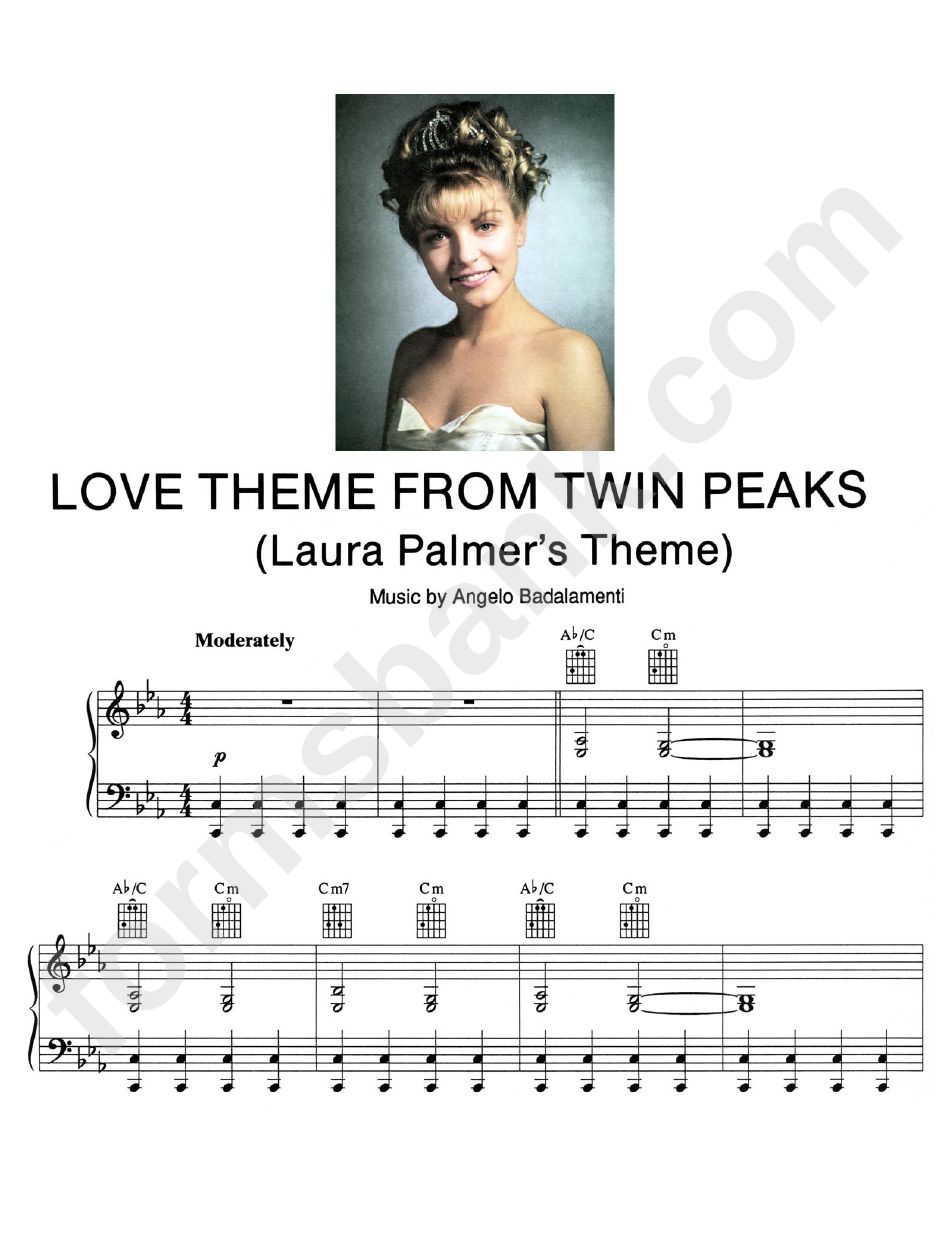 Love Theme From Twin Peaks Laura Palmers Theme By Angelo Badalamenti