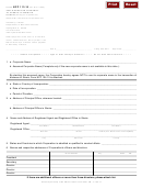 Form Nfp 113.15 - Application For Authority To Conduct Affairs In Illinois (foreign Corporations) - Illinois Secretary Of State