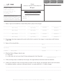 Form Lp 1108 - Articles Of Merger Form