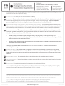Form Fn 51-17 - Foreign Not-for-profit Corporation Application - 2010