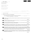 Fillable Form Bca 10.30r - Articles Of Amendment Restated Articles Of Incorporation Printable pdf
