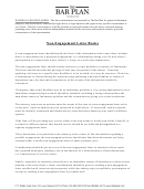 Sample Non-Engagement Letter Template Printable pdf