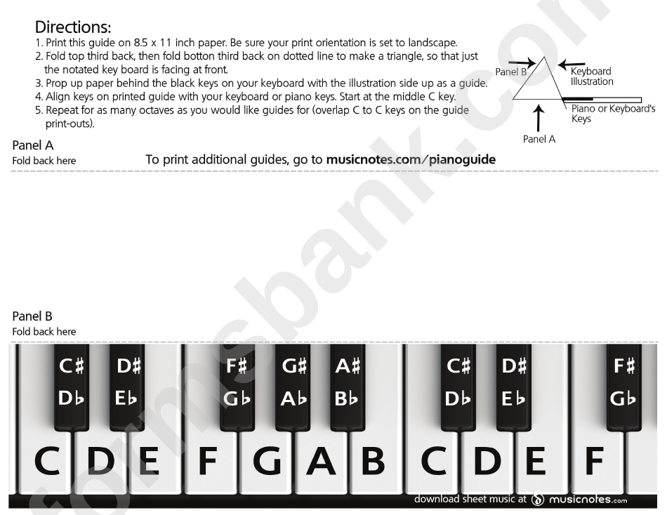 Piano Keyboard Guide