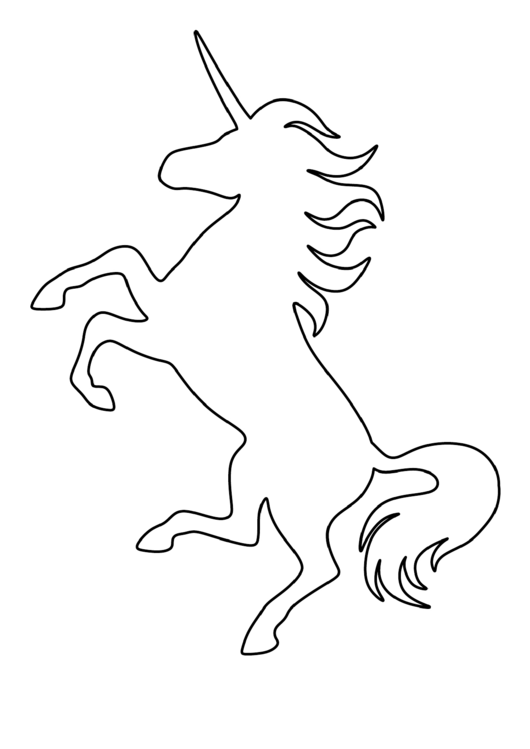 Unicorn Pattern Printable pdf