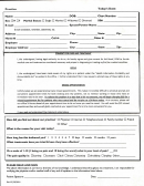 Consent For Care And Treatment Form
