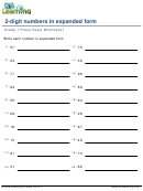 Grade 1 Place Value Worksheet Printable pdf