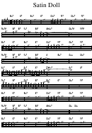 Satin Doll Sheet Music
