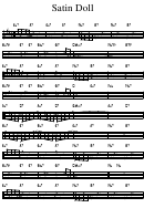 Satin Doll Sheet Music