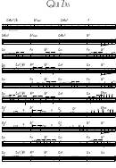 Qui Zas Sheet Music