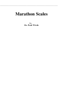 Marathon Scales By Dr. Paul Wirth