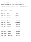 Psalms Reading Schedule For Book I