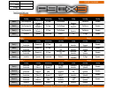 P90x3 Calendar - Doubles
