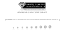 Daneel Diamond Carat Size Chart