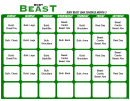 Body Beast Lean Schedule Month 3