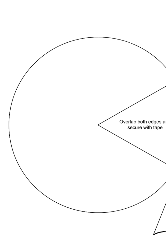 Cone Template Printable Pdf Download