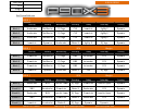 P90x3 Workout Schedule Template - Lean Calendar