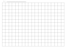 1/2 Inch Graph Paper With Name (landscape)