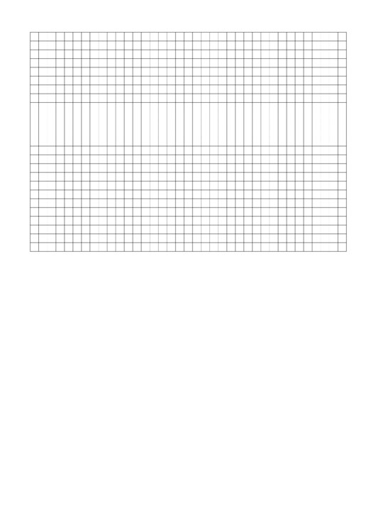 1/4 Inch Graph Paper (Landscape) Printable pdf