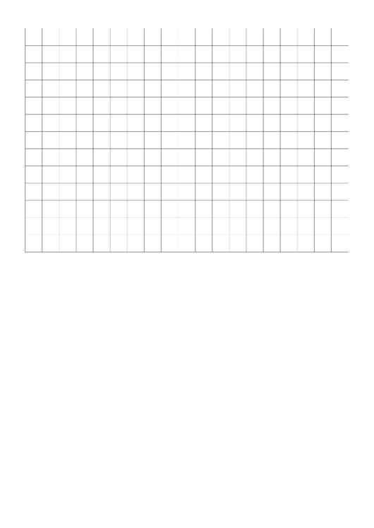 1/2 Inch Graph Paper (Landscape) Printable pdf