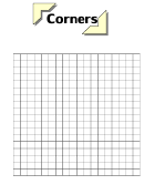Corners Game Template With Instructions