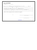 Form Fl-2003-jur - Notary Form